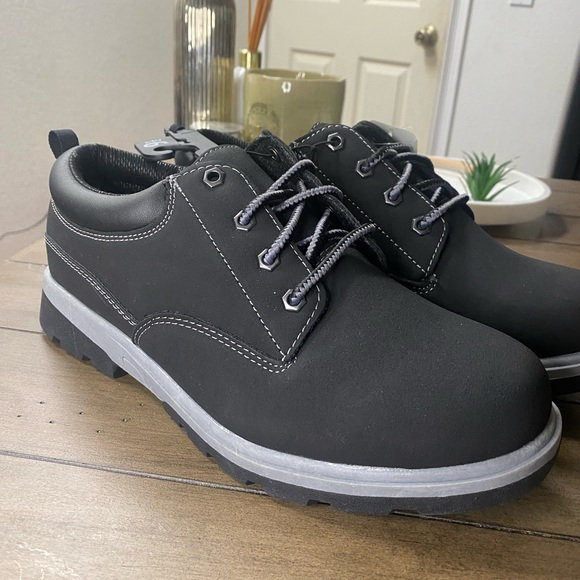 George Other - Men’s Black Shoes 9.5 with comfort memory foam and non-marking outsoles.